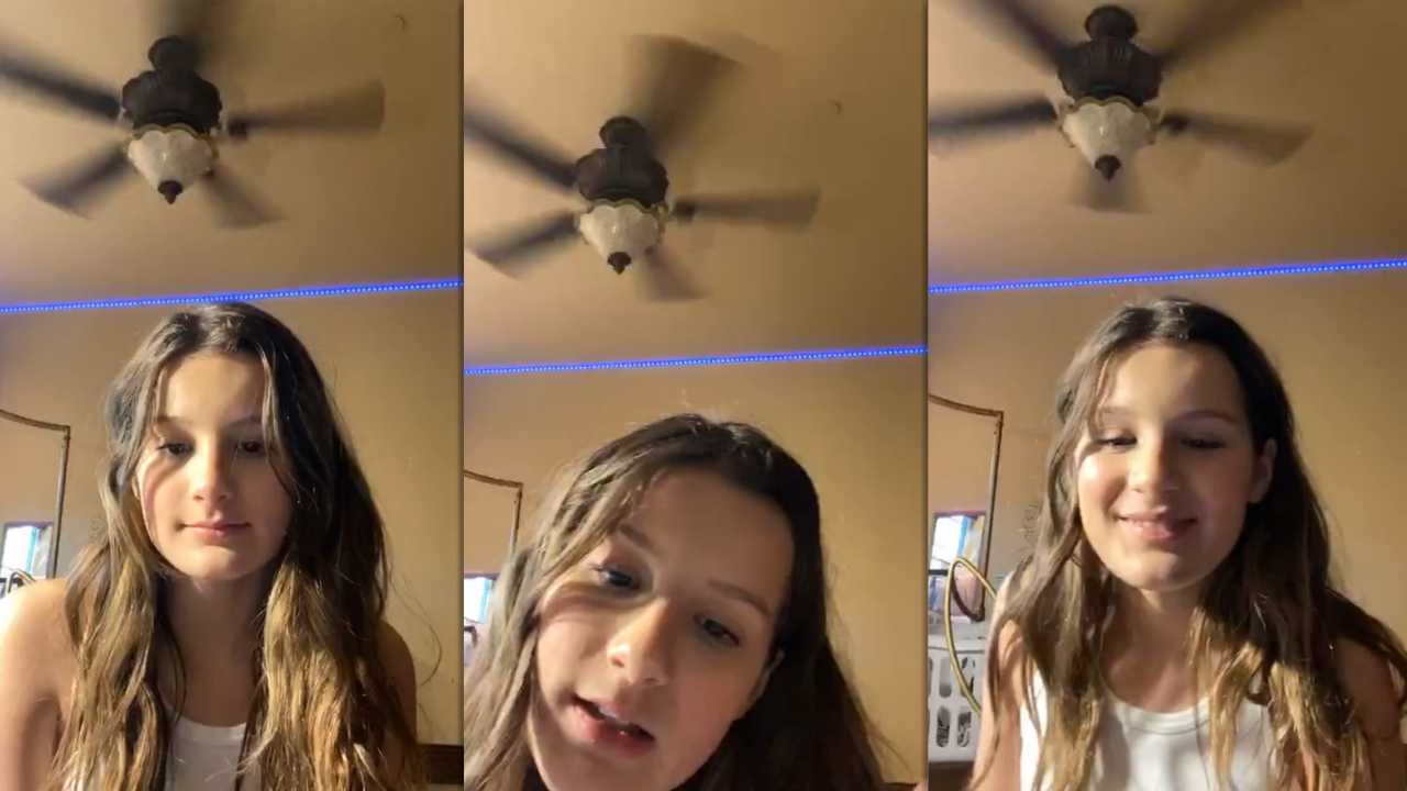 Hayley LeBlanc's Instagram Live Stream from April 10th 2020.