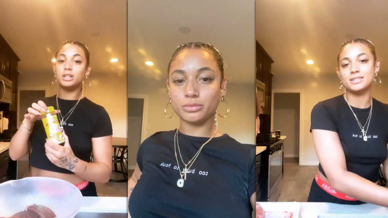 DaniLeigh's Instagram Live Stream from April 11th 2020.