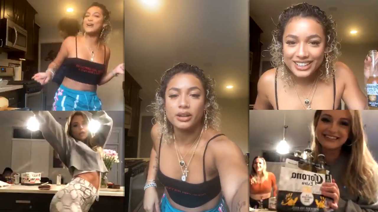 DaniLeigh's Instagram Live Stream from April 2nd 2020.