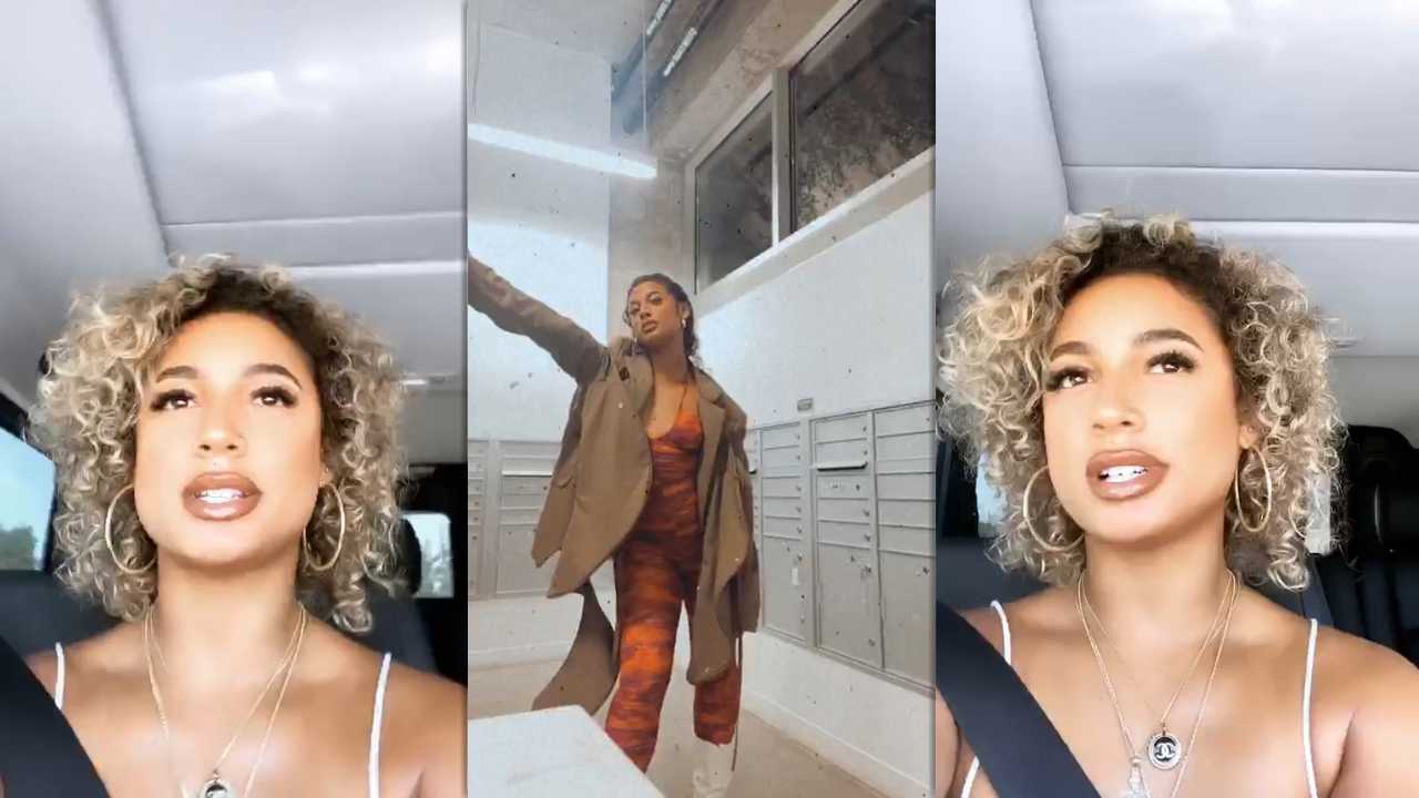 DaniLeigh's Instagram Live Stream from April 3rd 2020.