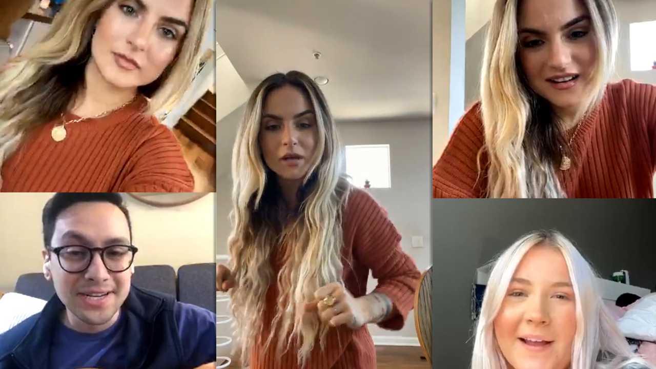 Joanna "JoJo" Levesque's Instagram Live Stream from April 14th 2020.