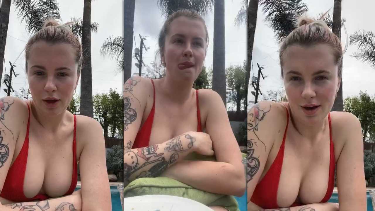 Ireland Basinger-Baldwin's Instagram Live Stream from April 5th 2020.