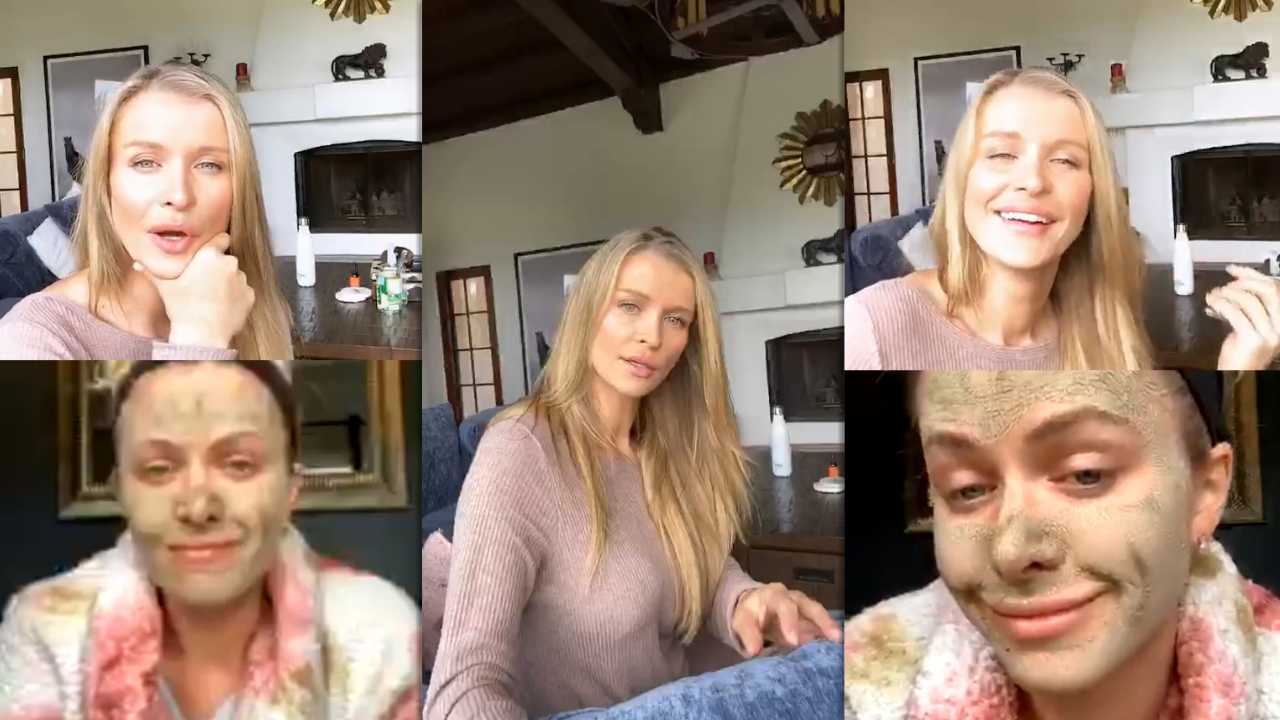 Joanna Krupa's Instagram Live Stream from April 17th 2020.