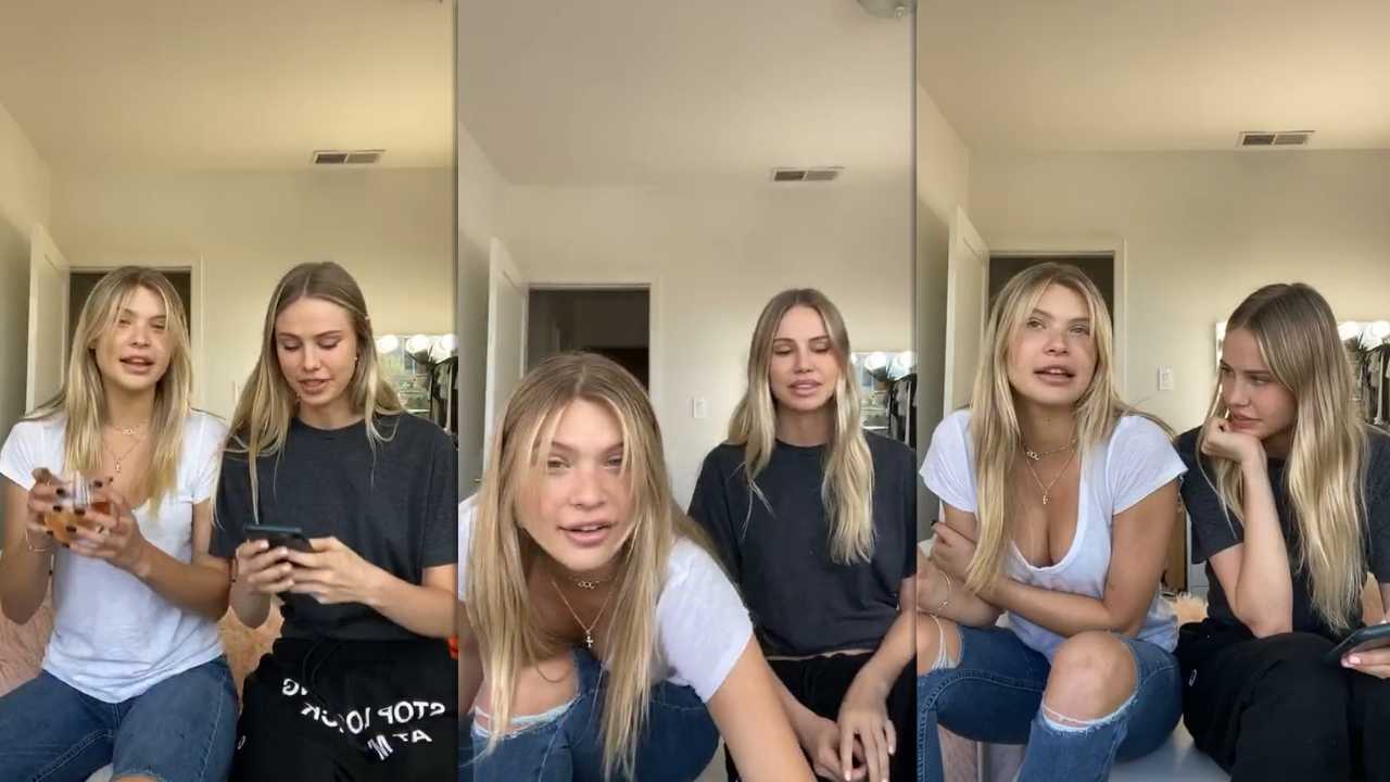 Josie Canseco's Instagram Live Stream from April 5th 2020.