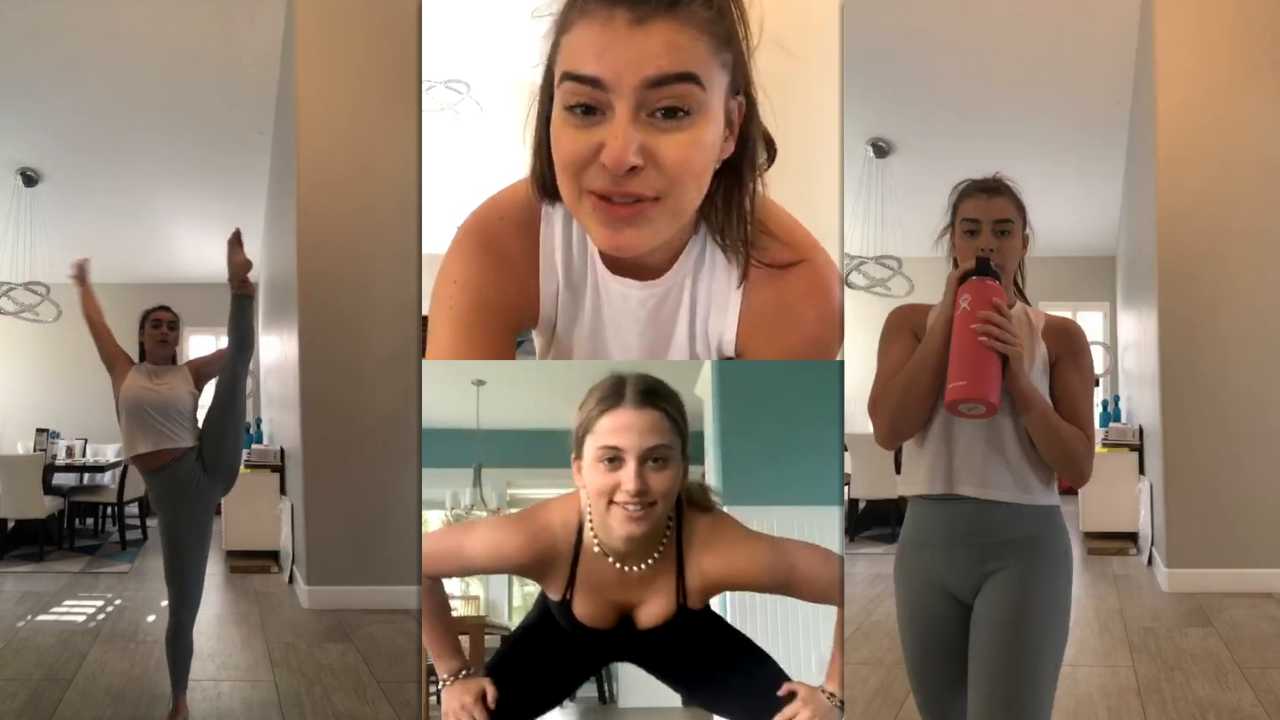 Kalani Hilliker's Instagram Live Stream from April 8th 2020.