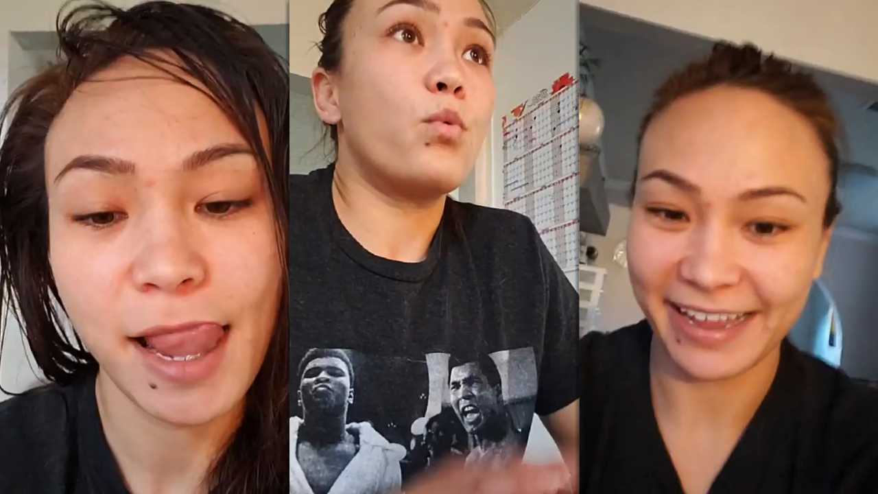 Michelle Waterson's Instagram Live Stream from April 1st 2020.
