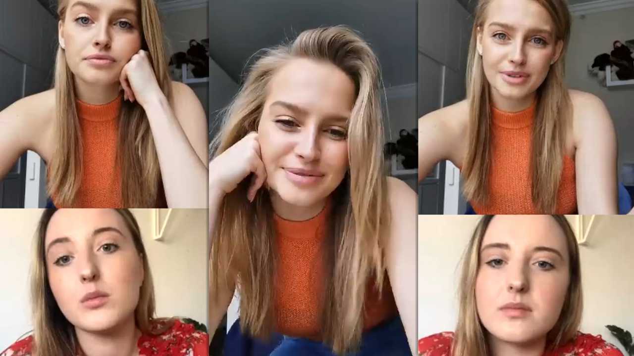 Karolina Pisarek's Instagram Live Stream from April 1st 2020.