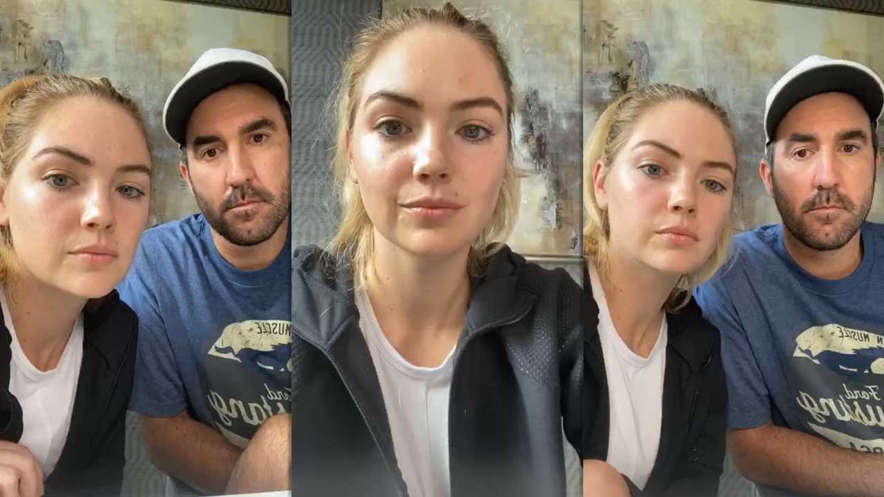 Kate Upton's Instagram Live Stream from April 17th 2020.