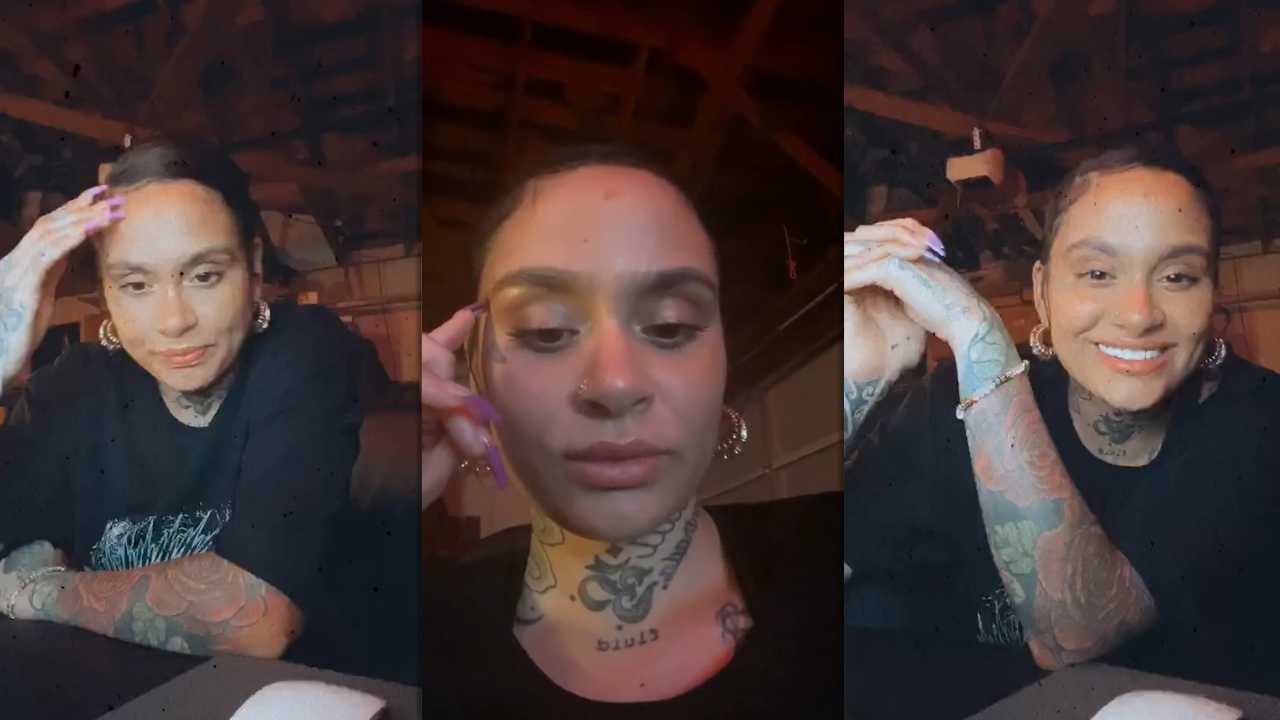 Kehlani's Instagram Live Stream from April 15th 2020.