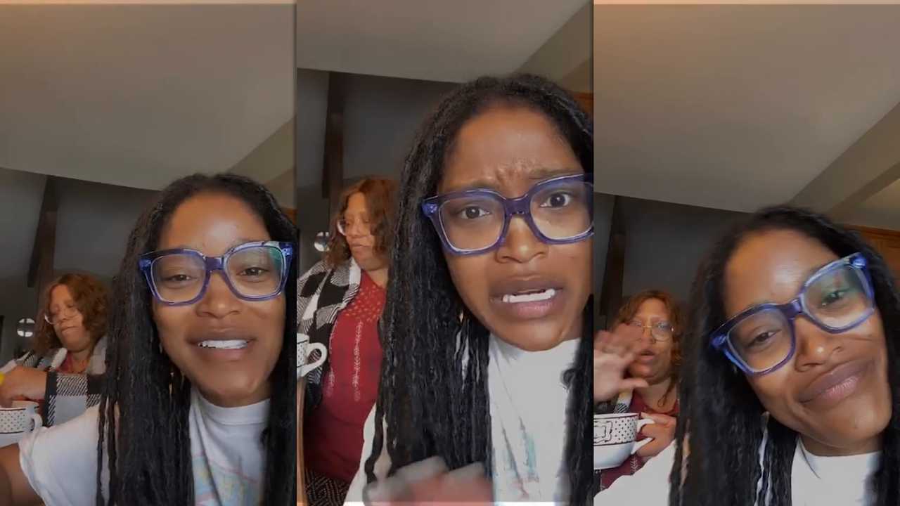 Keke Palmer's Instagram Live Stream from April 14th 2020.