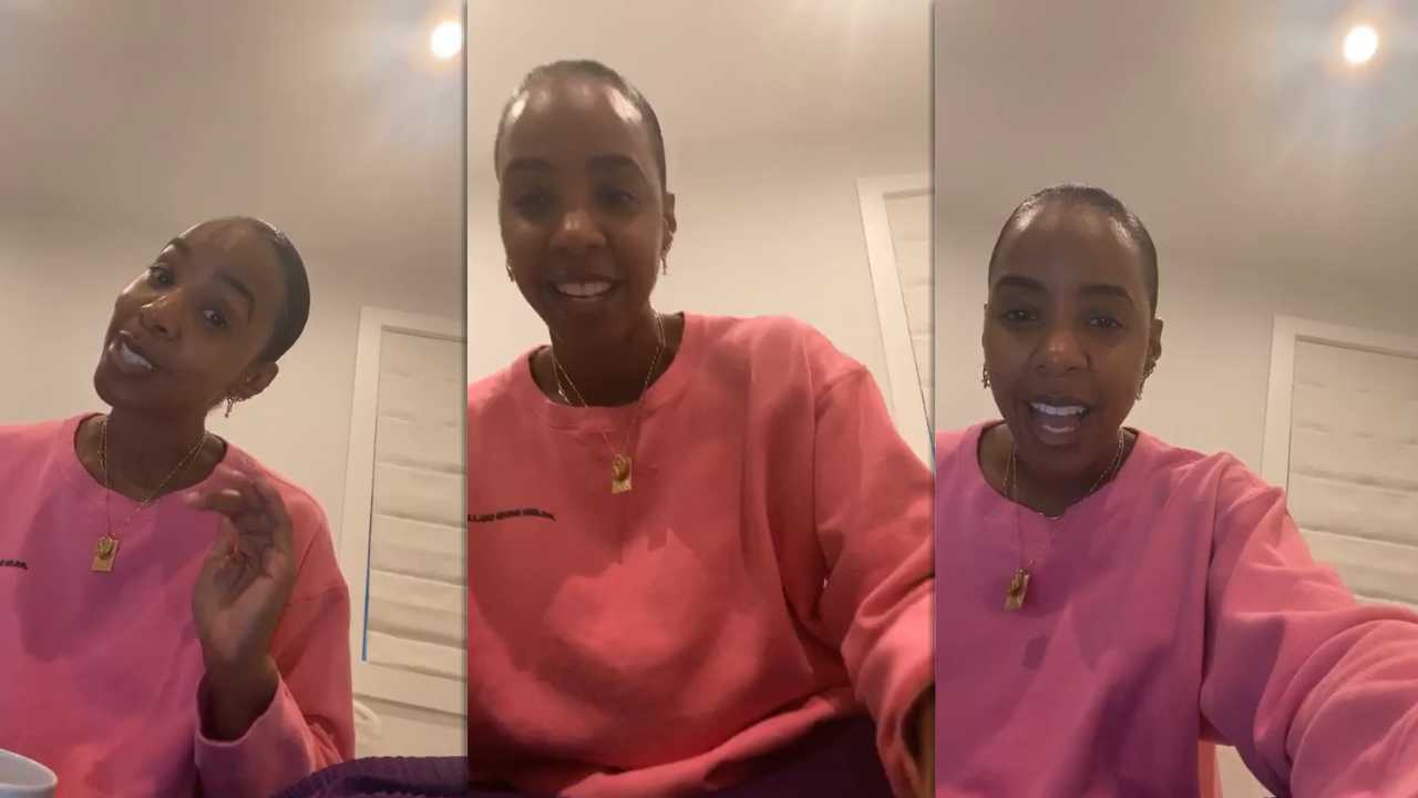 Kelly Rowland's Instagram Live Stream from April 9th 2020.
