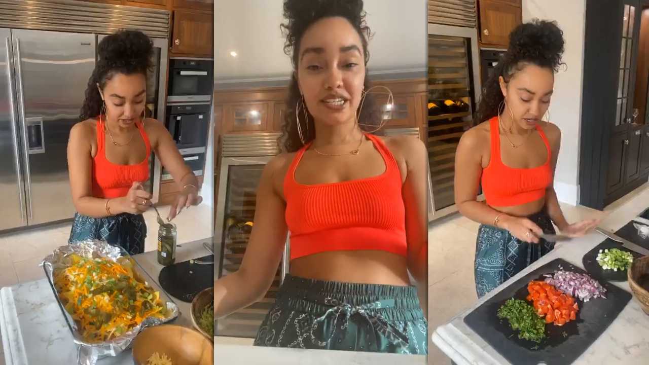 Leigh-Anne Pinnock Instagram Live Stream from April 7th 2020.