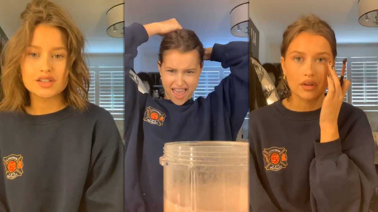 Lexi Wood's Instagram Live Stream from April 9th 2020.