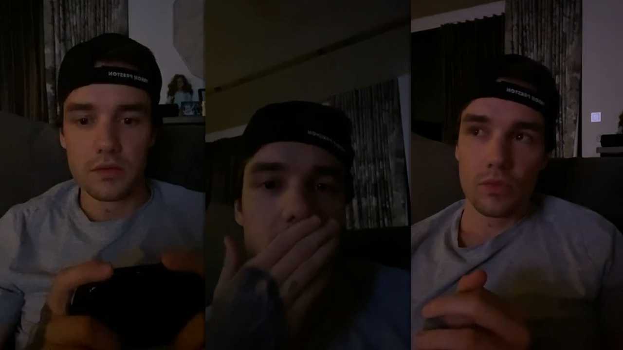Liam Payne's Instagram Live Stream from April 23th 2020.