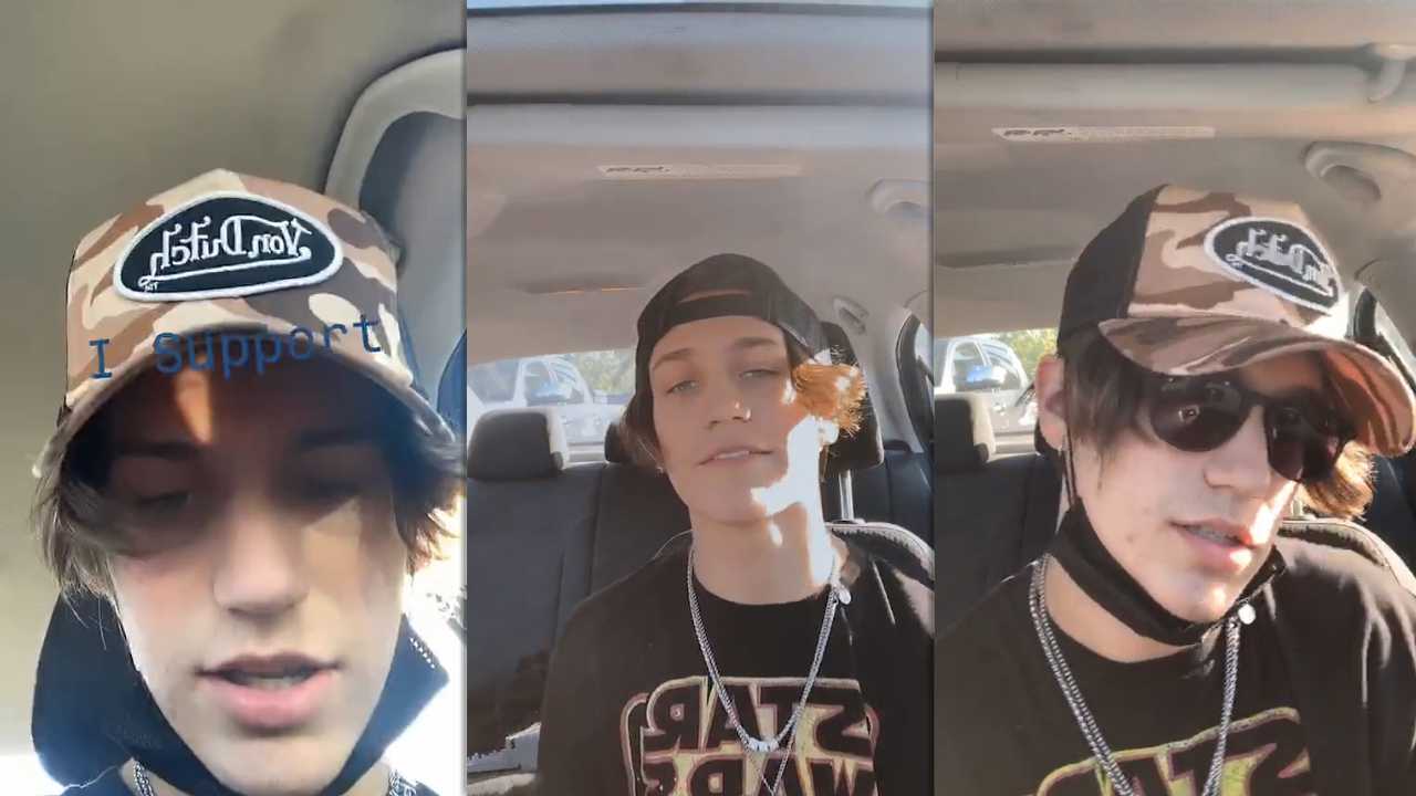 Chase Hudson's Instagram Live Stream from April 16th 2020.