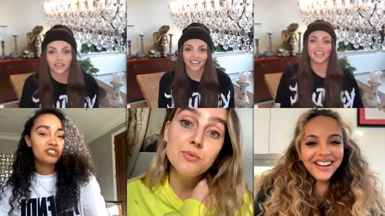 Little Mix's Instagram Live Stream from April 3rd 2020.