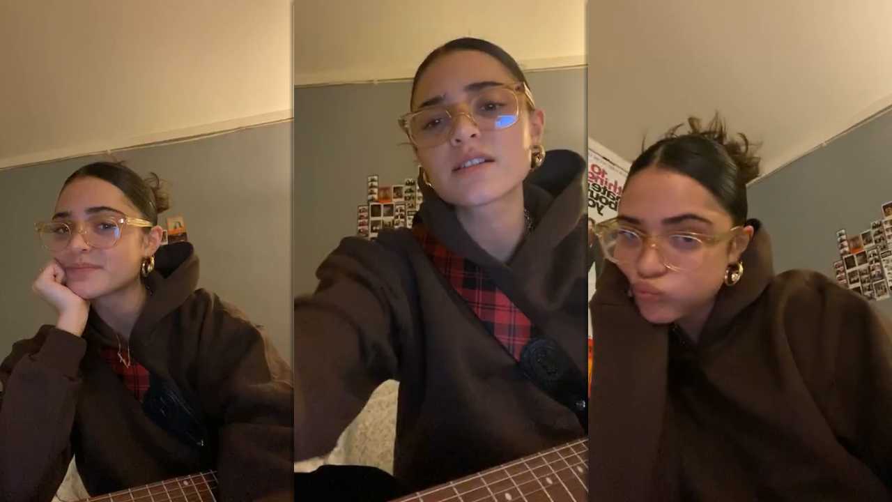 Luna Blaise's Instagram Live Stream from April 13th 2020.