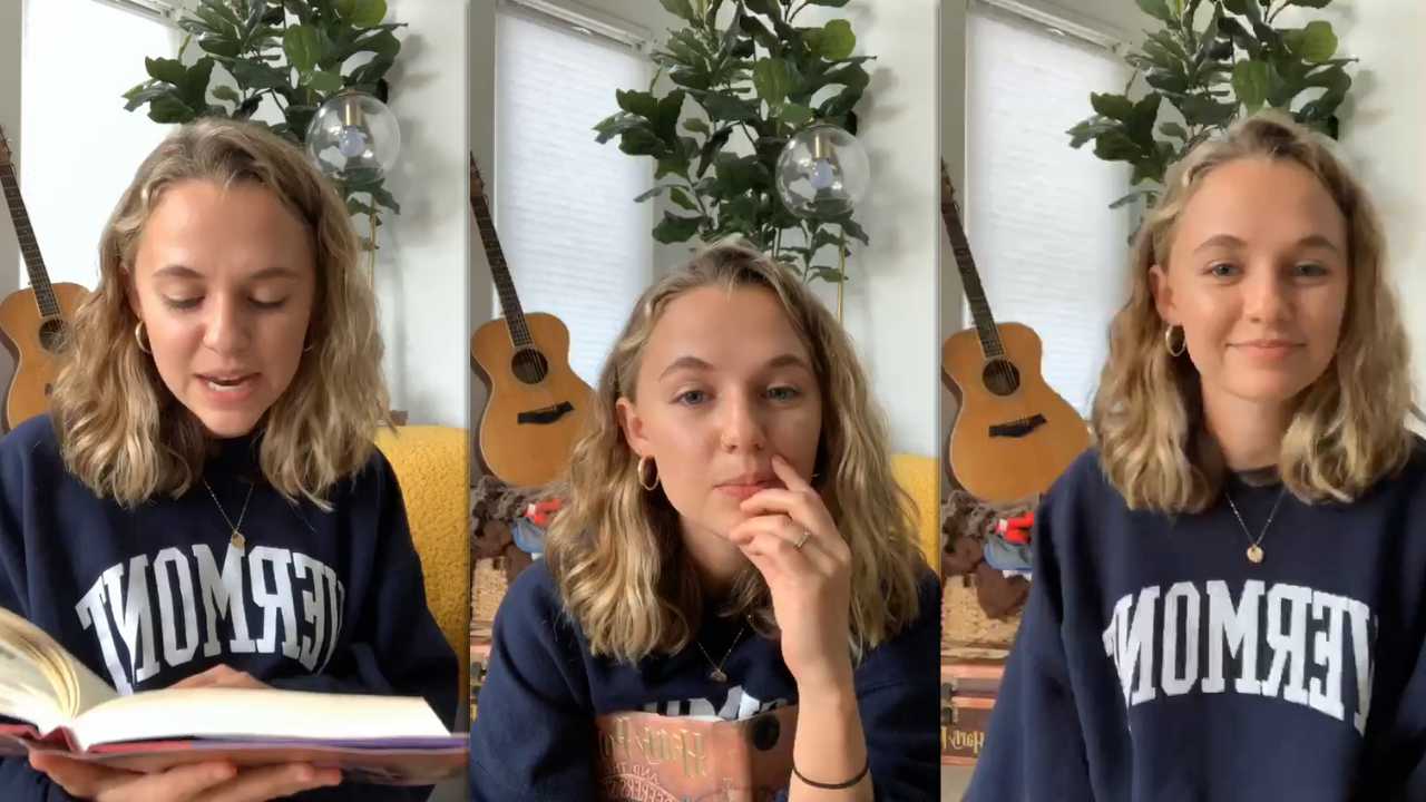 Madison Iseman's Instagram Live Stream from April 18th 2020.