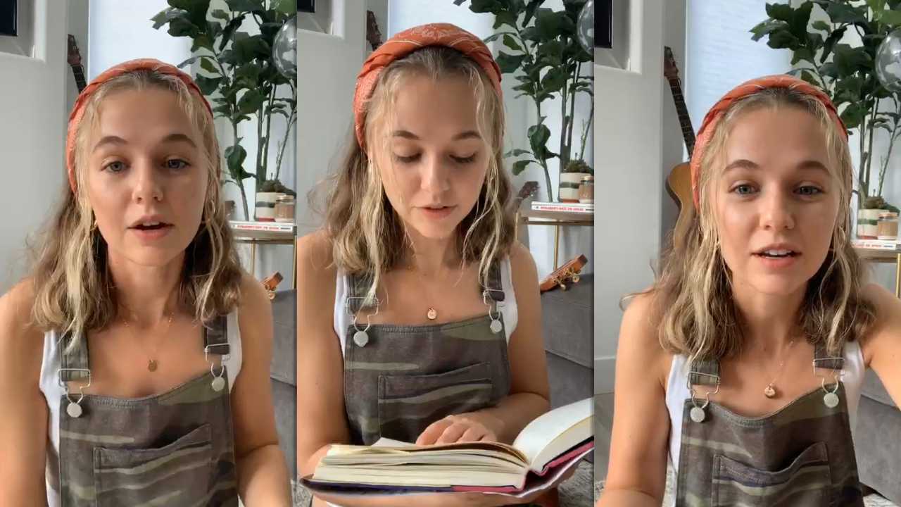 Madison Iseman's Instagram Live Stream from April 19th 2020.