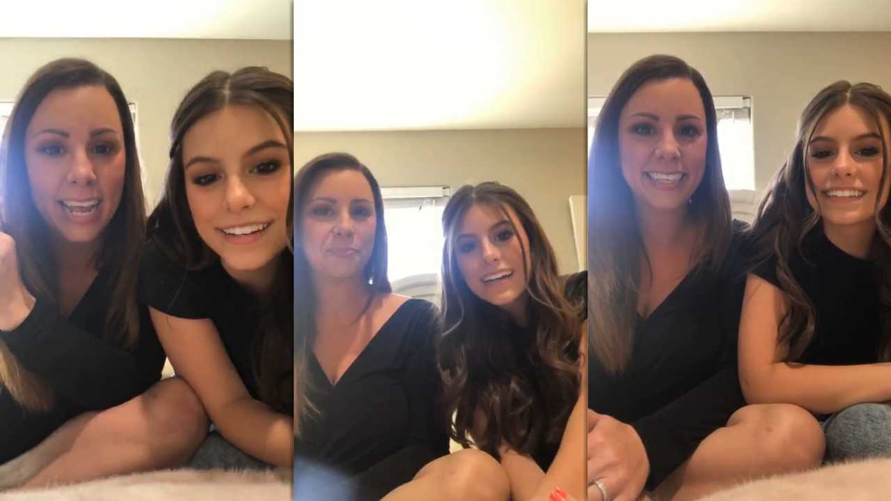 Madisyn Shipman's Instagram Live Stream from April 4th 2020.
