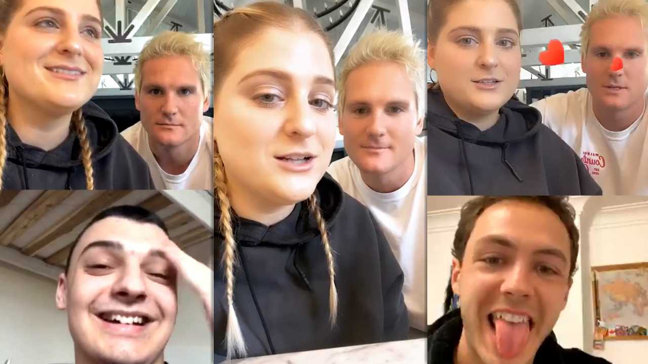 Meghan Trainor's Instagram Live Stream from April 28th 2020.