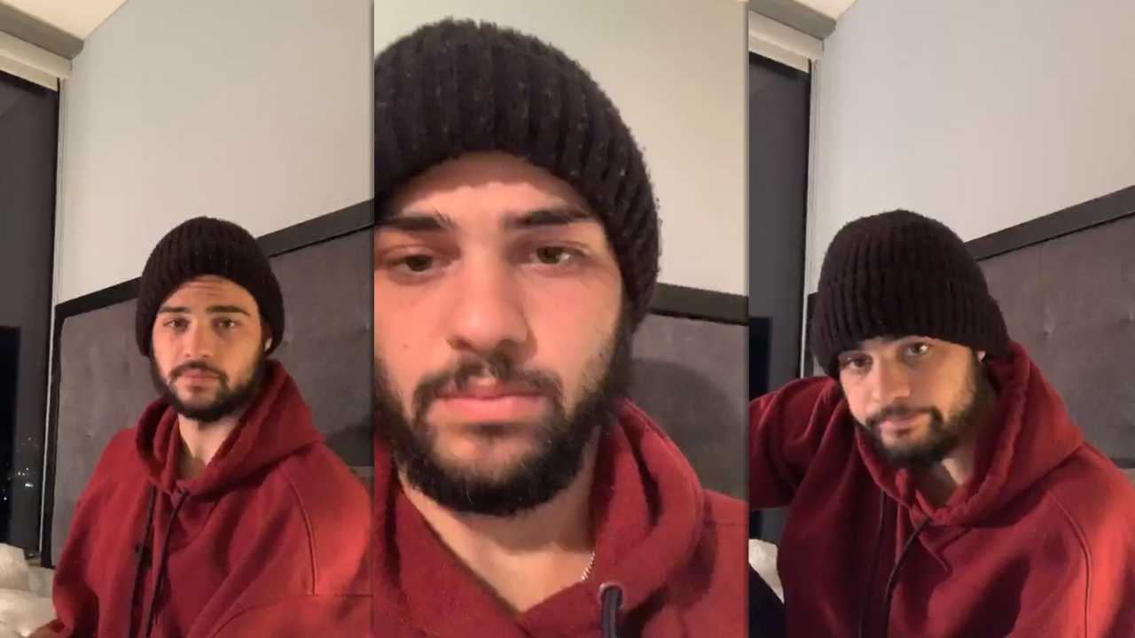 Noah Centineo's Instagram Live Stream from April 8th 2020.