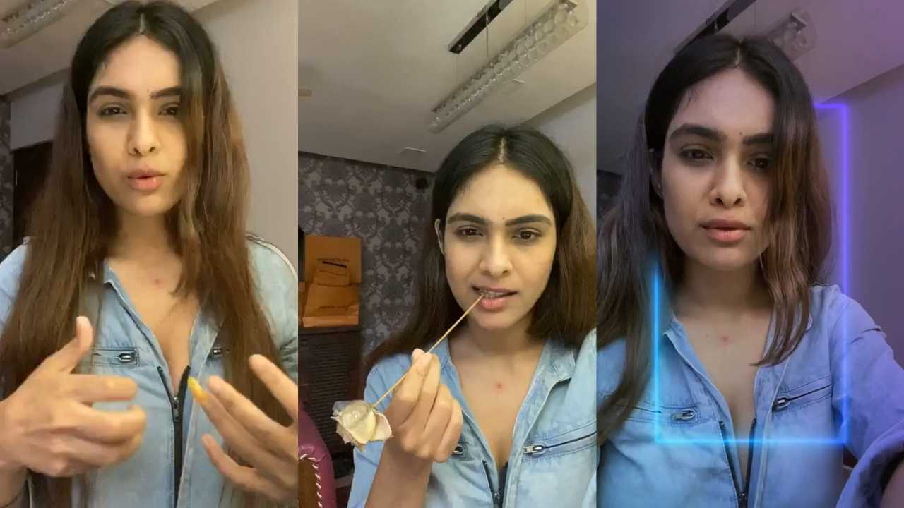 Neha Malik's Instagram Live Stream from April 20th 2020.