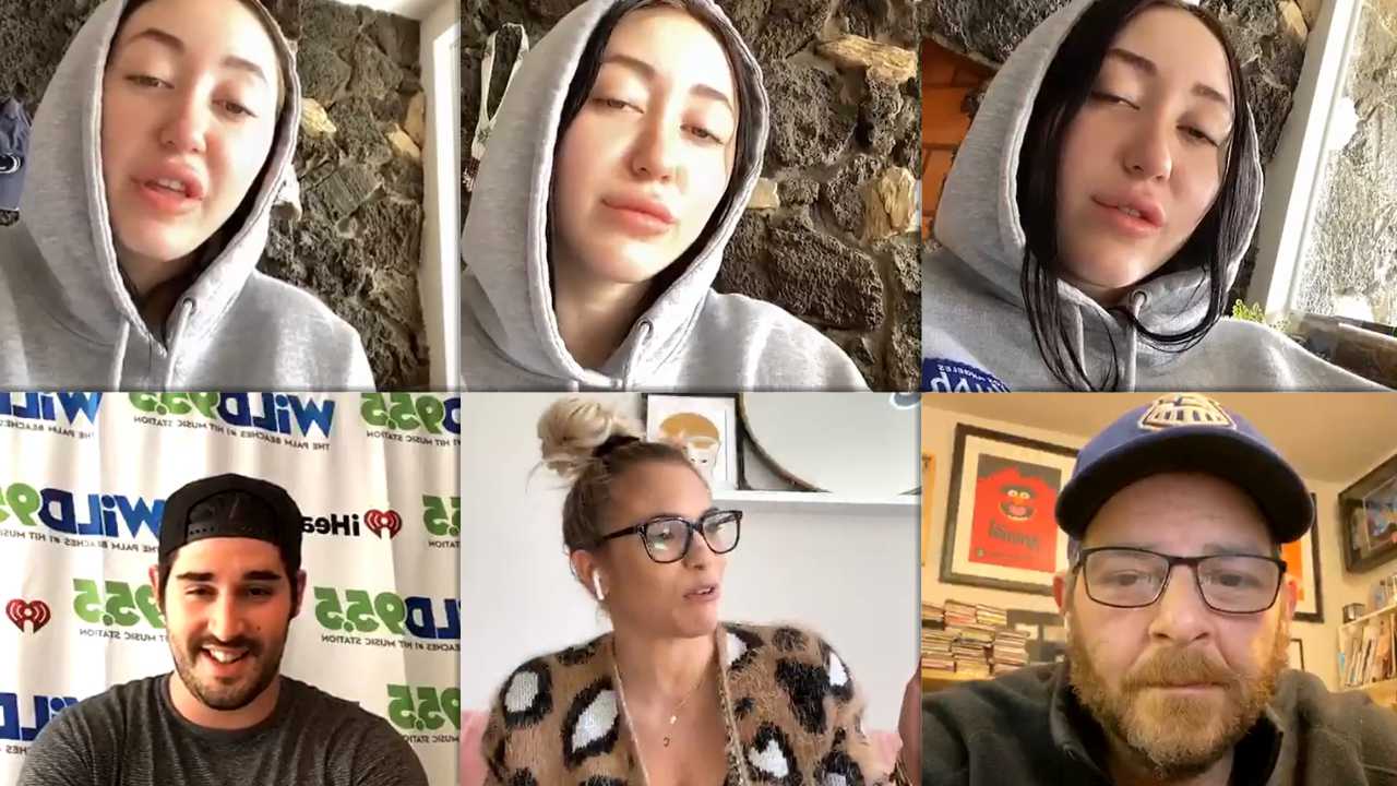 Noah Cyrus Instagram Live Stream from April 13th 2020.