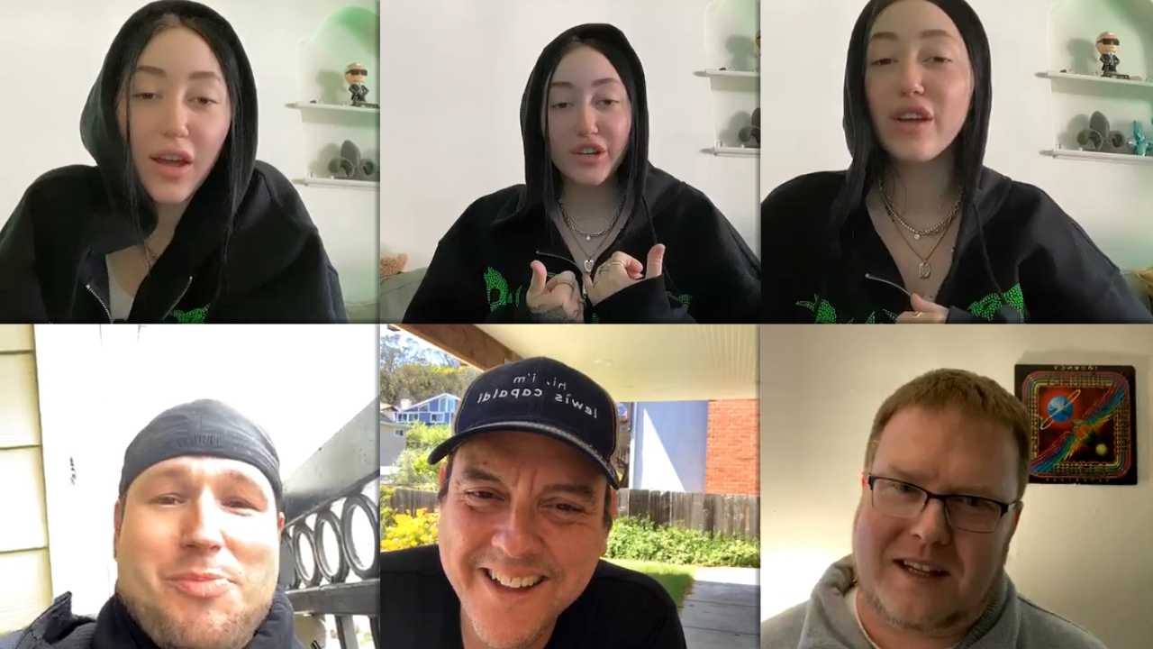 Noah Cyrus Instagram Live Stream from April 14th 2020.