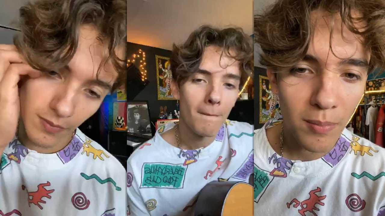 Noah Urrea's Instagram Live Stream from March 30th 2020.