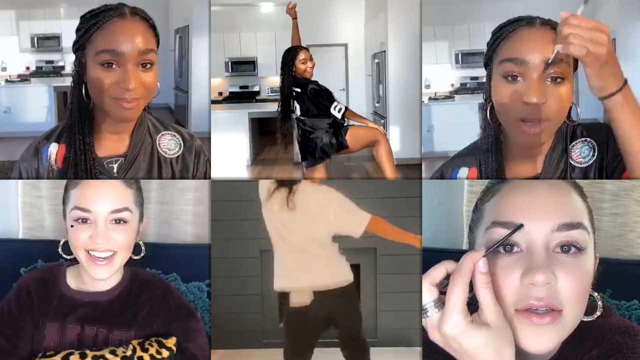 Normani Kordei's Instagram Live Stream from April 11th 2020.
