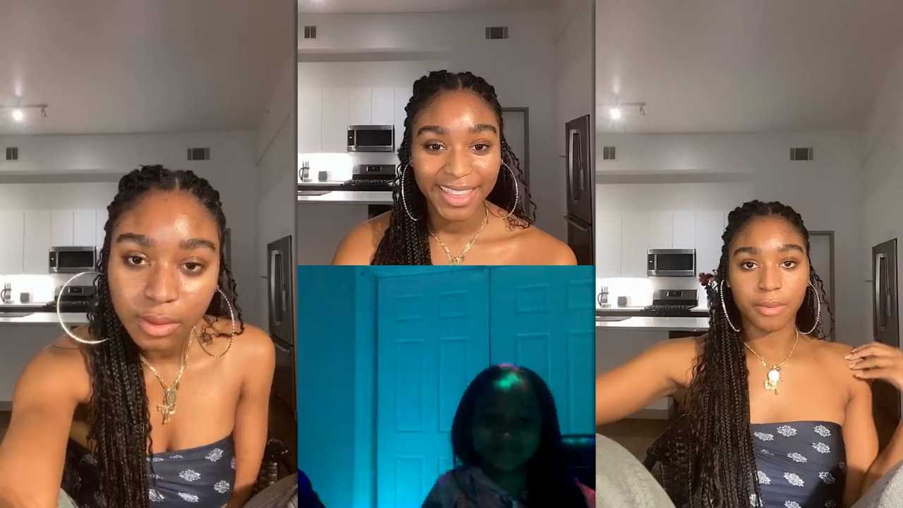 Normani Kordei's Instagram Live Stream from April 18th 2020.