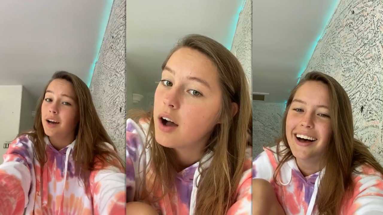 Peyton Coffee's Instagram Live Stream from April 28th 2020.