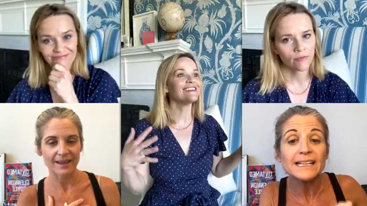Reese Witherspoon's Instagram Live Stream from April 1st 2020.