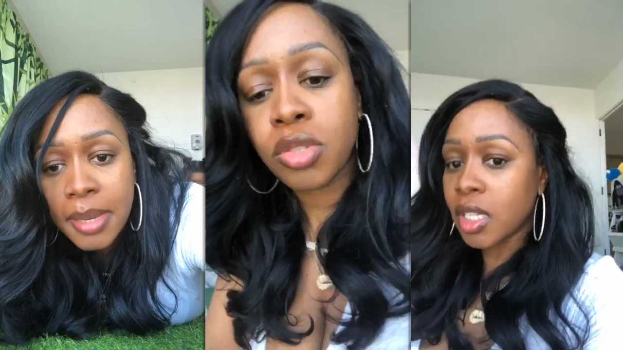 Remy Ma Shows Off New Blue Hair on Instagram - wide 9