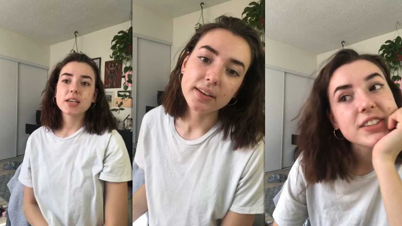 Samantha Fekete's Instagram Live Stream from April 14th 2020.