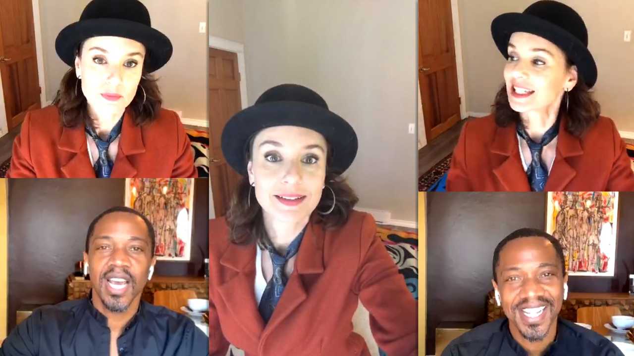 Sarah Wayne Callies Instagram Live Stream from April 17th 2020.