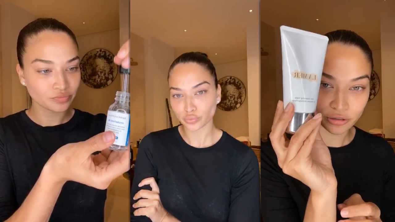 Shanina Shaik's Instagram Live Stream from April 1st 2020.