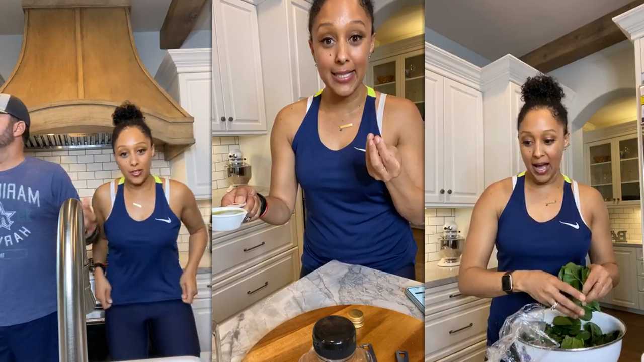 Tamera Mowry's Instagram Live Stream from April 16th 2020.