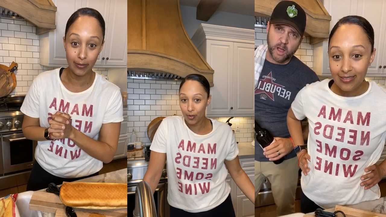 Tamera Mowry's Instagram Live Stream from April 20th 2020.