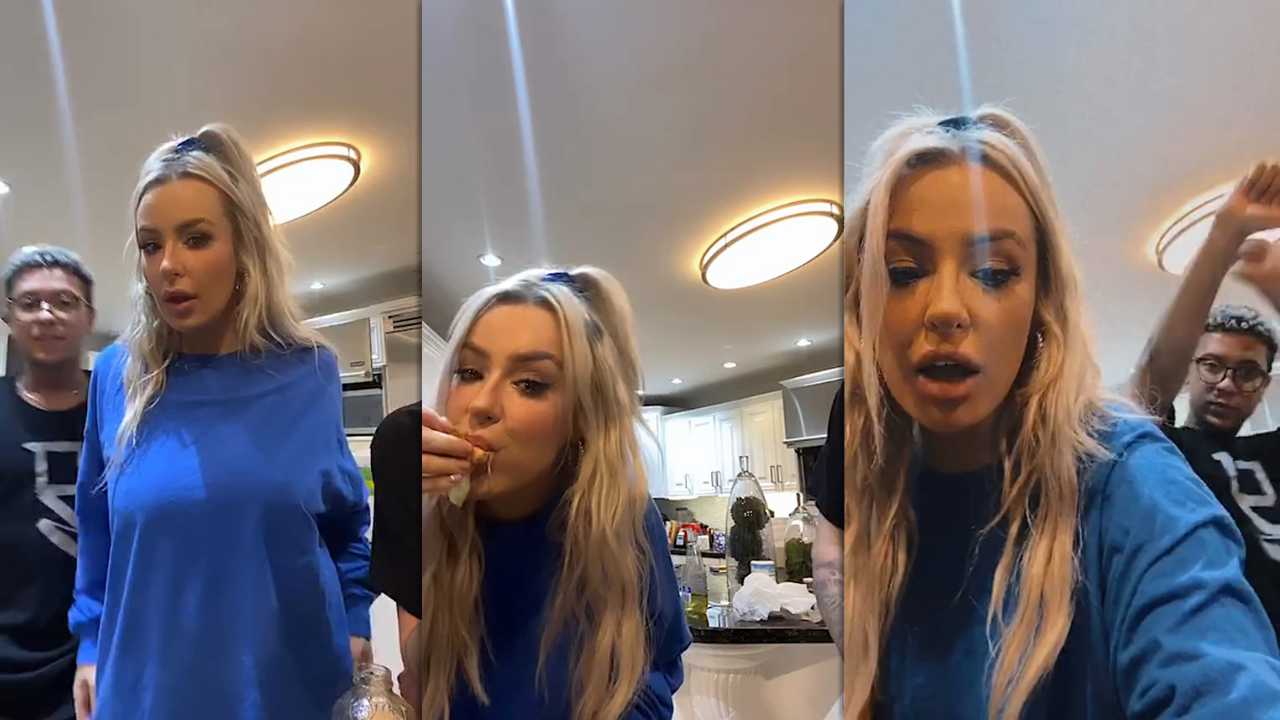 Tana Mongeau's Instagram Live Stream from April 30th 2020.
