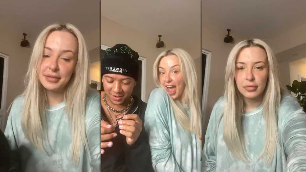 Tana Mongeau's Instagram Live Stream from April 4th 2020.