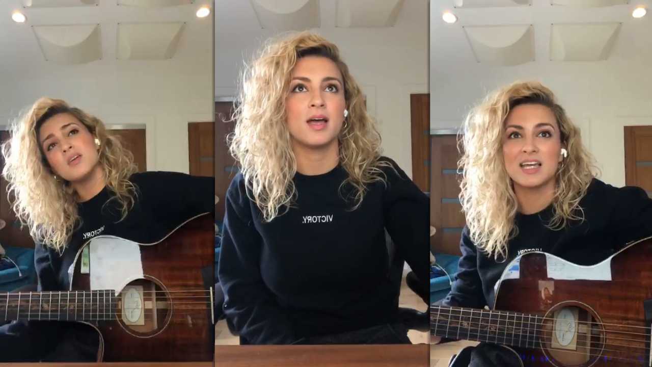 Tori Kelly's Instagram Live Stream from April 12th 2020.