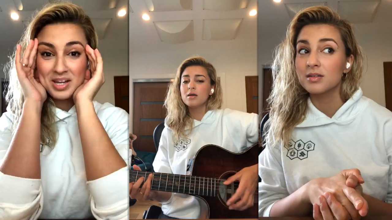 Tori Kelly's Instagram Live Stream from April 13th 2020.