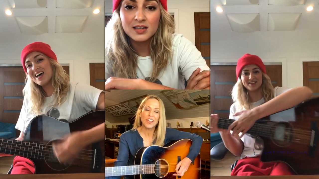 Tori Kelly's Instagram Live Stream from April 17th 2020.