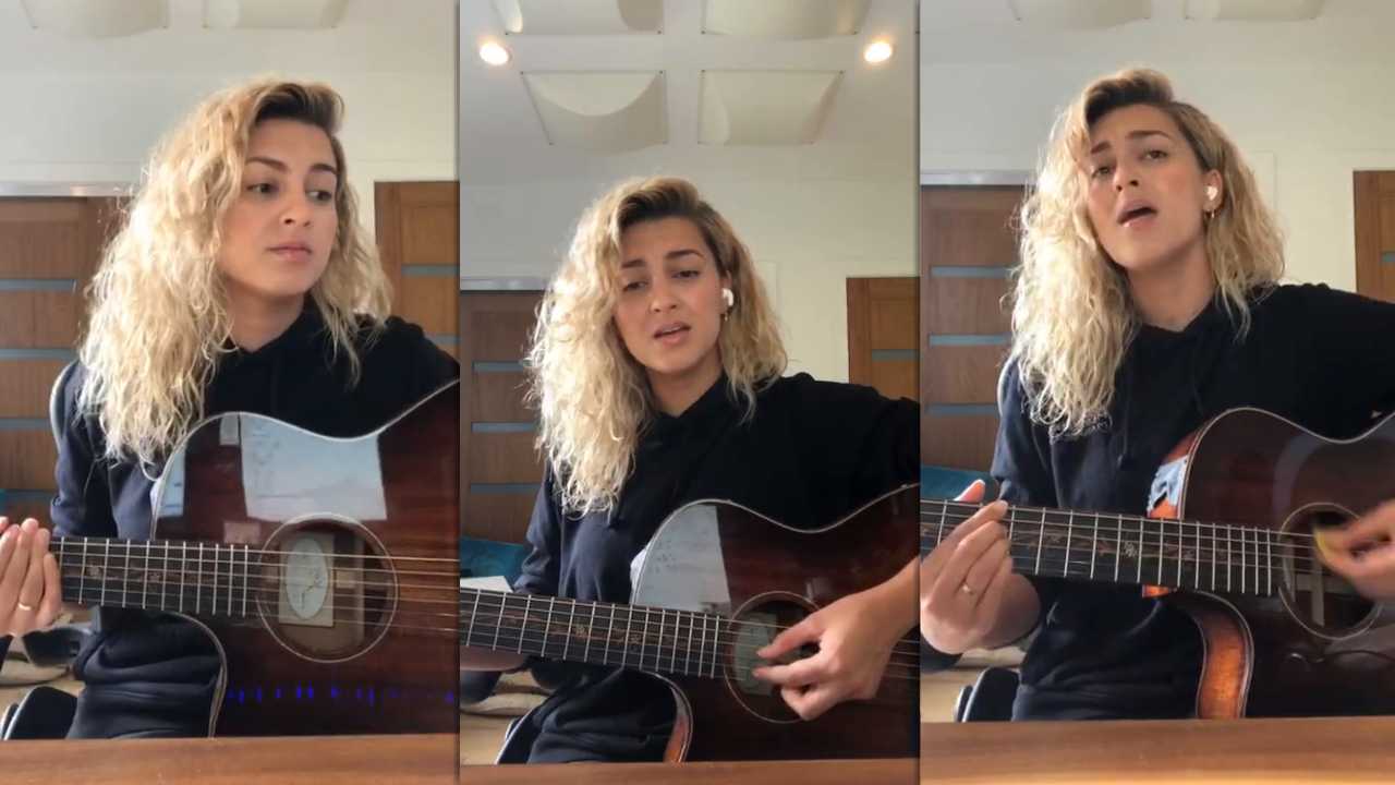Tori Kelly's Instagram Live Stream from April 19th 2020.
