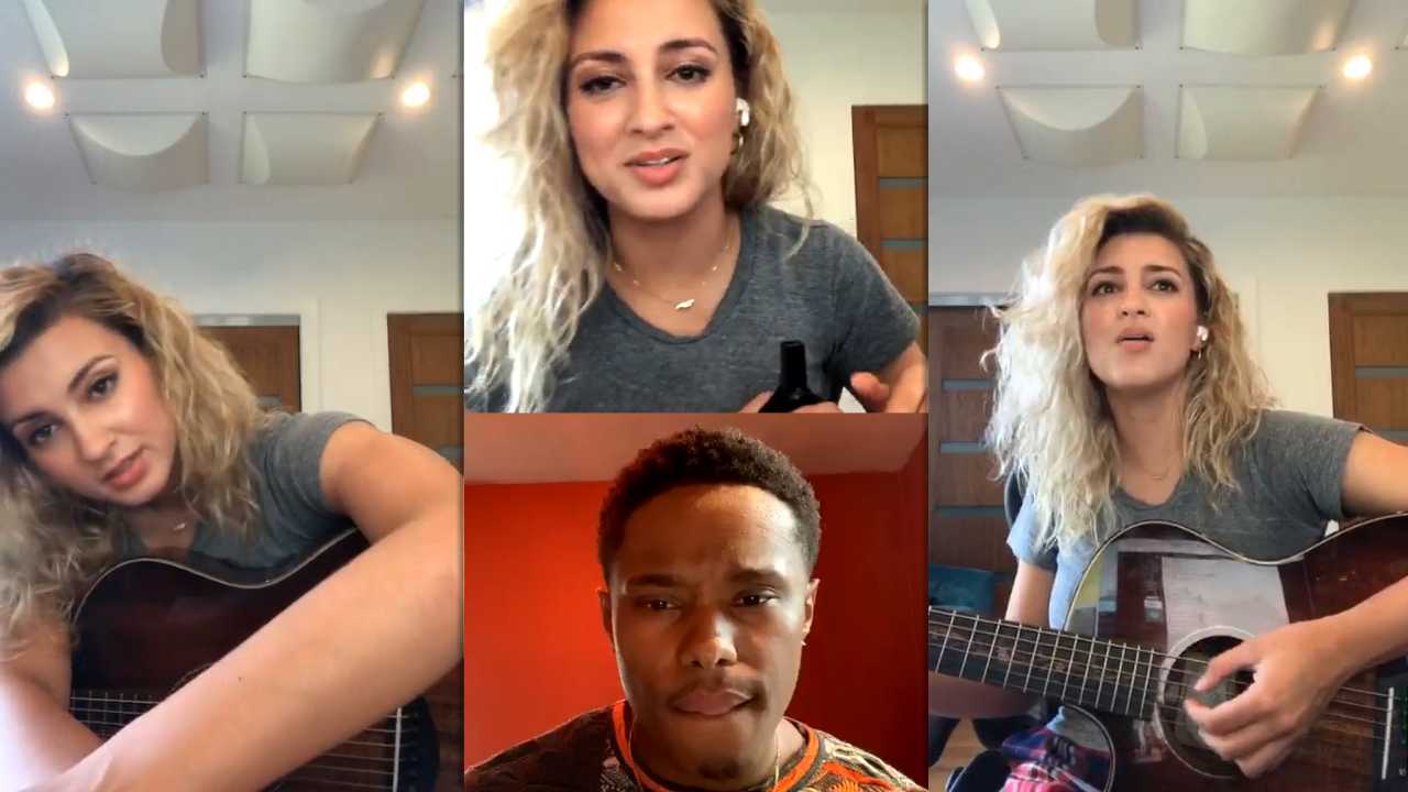 Tori Kelly's Instagram Live Stream from April 24th 2020.