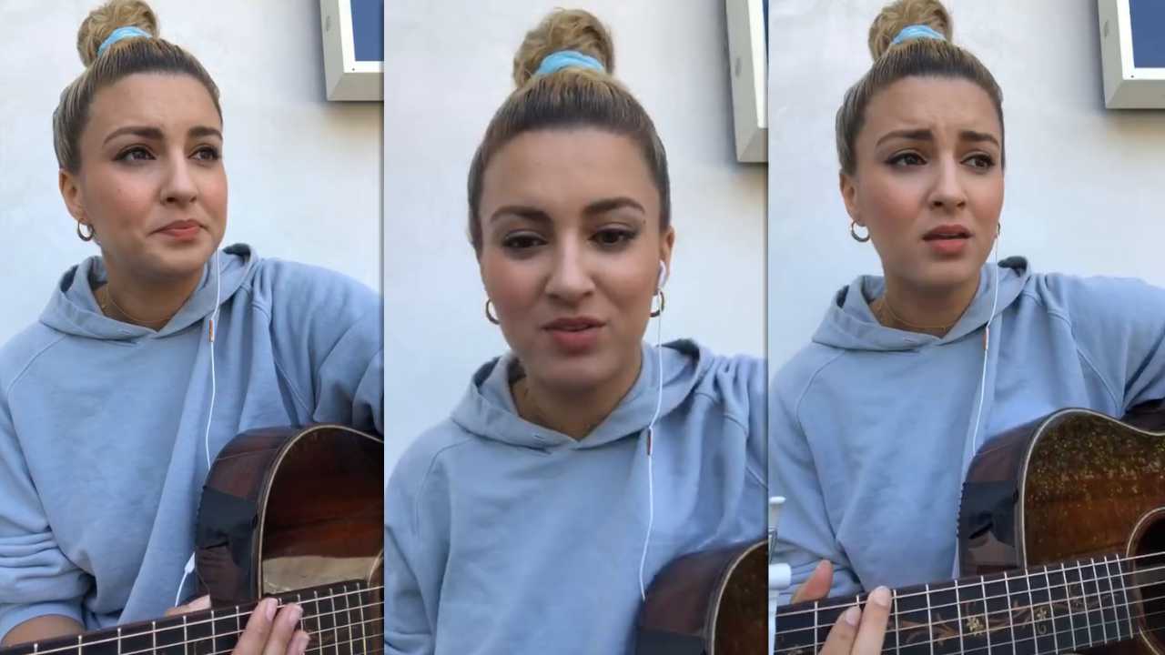 Tori Kelly's Instagram Live Stream from April 3rd 2020.