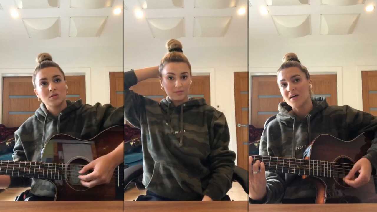 Tori Kelly's Instagram Live Stream from April 5th 2020.