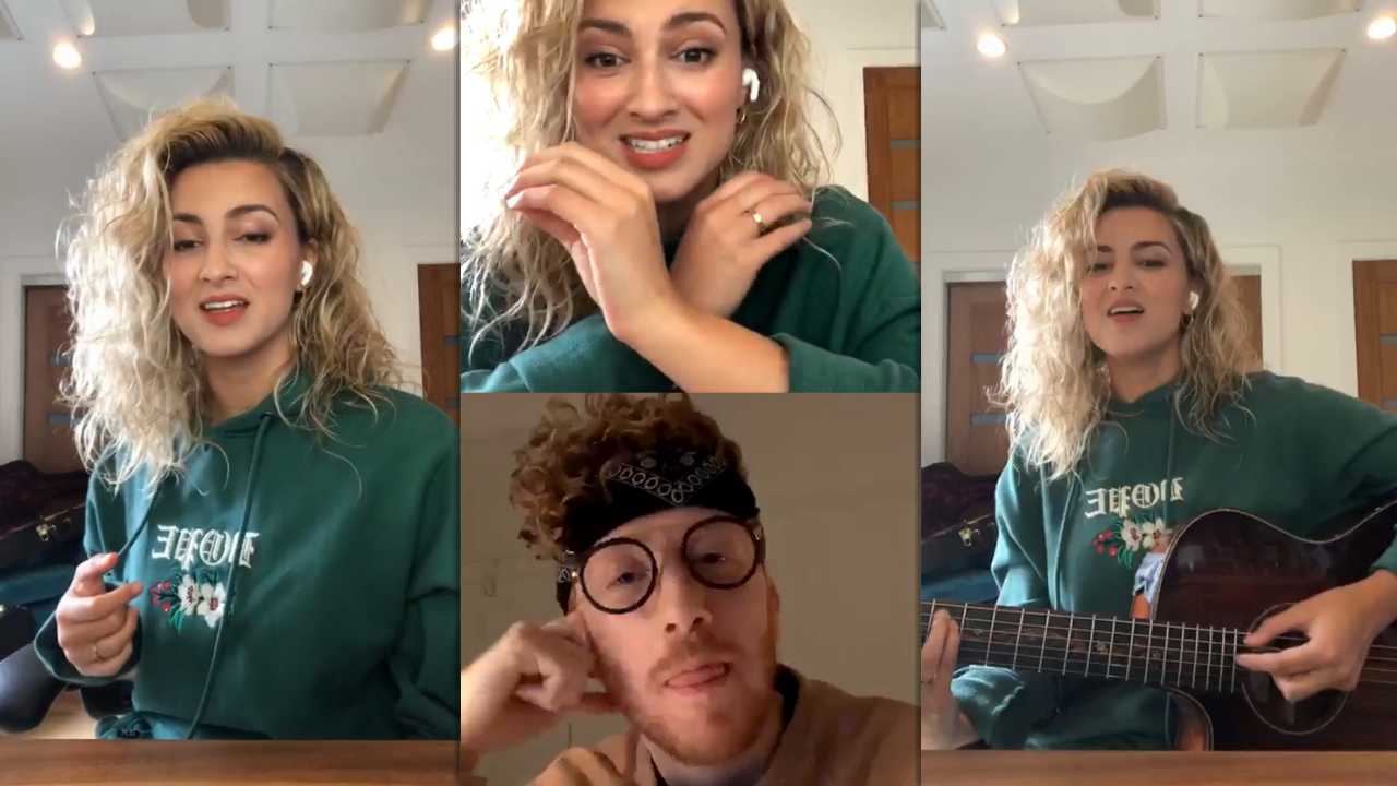 Tori Kelly's Instagram Live Stream from April 6th 2020.